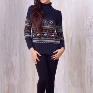 Скандинавский свитер с оленями - свитер с оленями