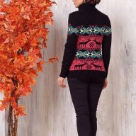 Женский свитер с оленями &quot;Розе&quot; - Женский свитер с оленями "Розе"