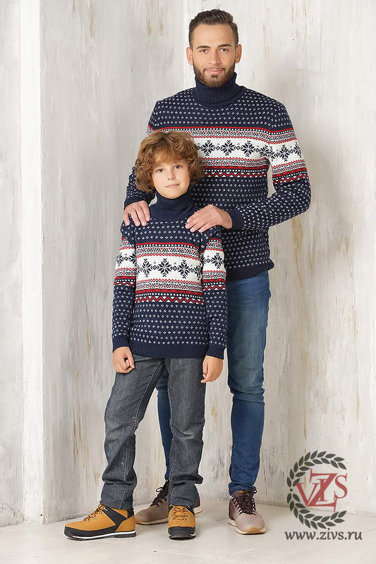 Семейные свитера с оленями "Скандинавские каникулы 2 "
