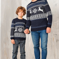 Семейные свитера &quot;крепость&quot; - Семейные свитера "крепость"