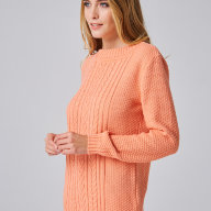 Джемпер &quot;Настроение&quot; - Оранжевый свитер